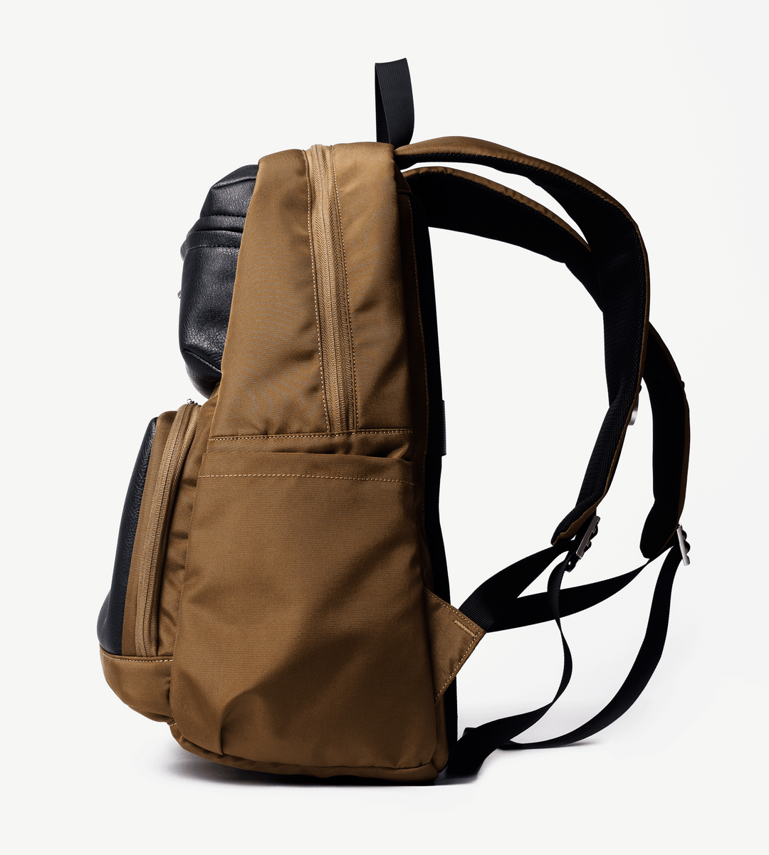 Mochila Wells Caqui / Negro