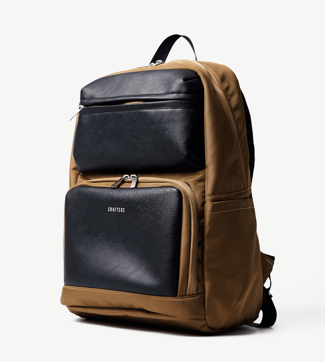Mochila Wells Caqui / Negro